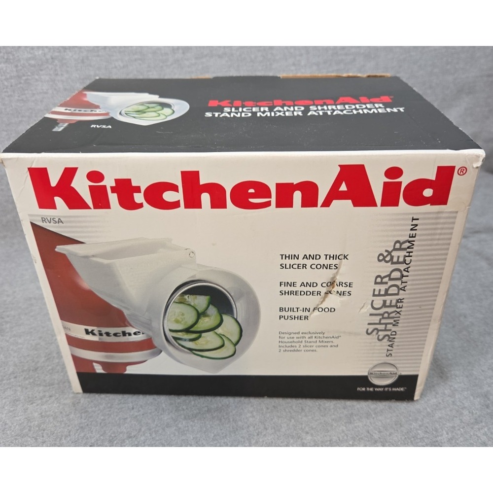 KitchenAid Slicer And Shredder Stand Mixer Attachment RVSA Very Clean
